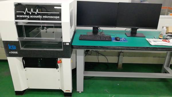 v300E声学显微镜正在安装中 v300E声学显微镜设备